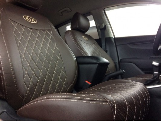 Авточехлы на Kia Rio 4 X-Line Авточехлы на Kia Rio 4 X-Line