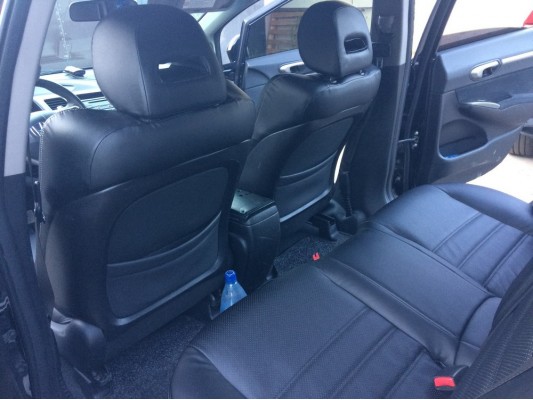 Каркасные авточехлы на Honda Civic 8 4D Каркасные авточехлы на Honda Civic 8 4D