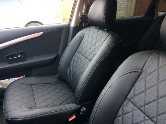 Каркасные авточехлы на Nissan Almera G15 Каркасные авточехлы на Nissan Almera G15