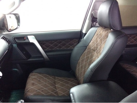 Каркасные авточехлы на Toyota Land Cruiser Prado 150 Каркасные авточехлы на Toyota Land Cruiser Prado 150