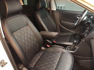 Каркасные авточехлы на Volkswagen Polo Каркасные авточехлы на Volkswagen Polo